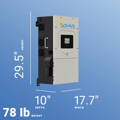 Sol-Ark SA-12K-2P 12kW Hybrid Inverter