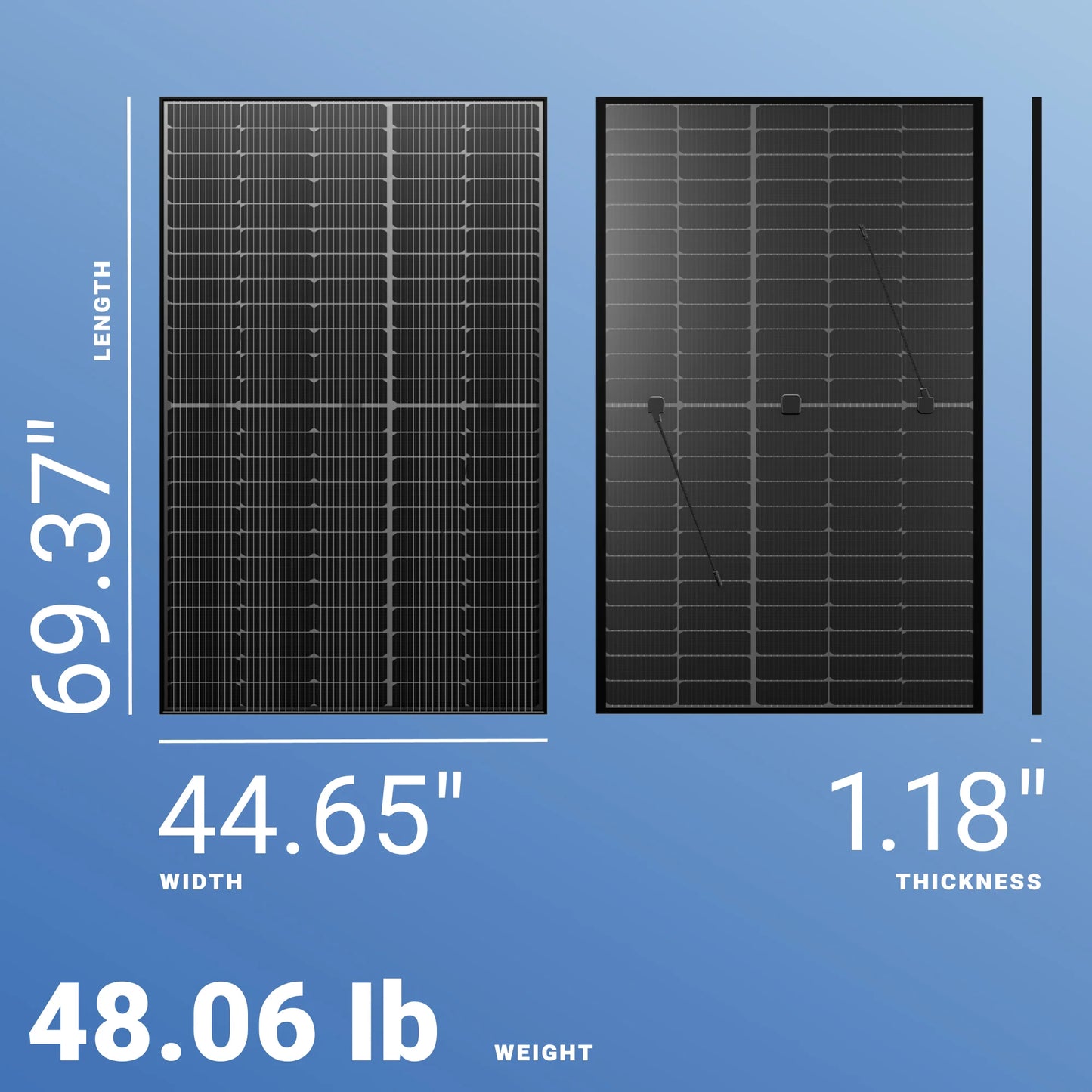Trina 410W Solar Panel 144 Cell Bifacial TSM-410-NE09RC.05 Clearance