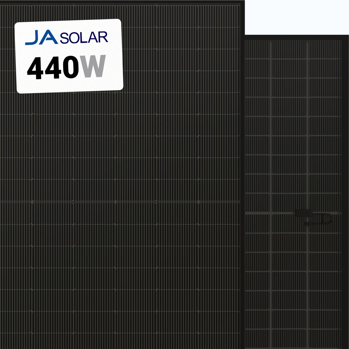 JA Solar 440W Solar Panel 108 Cell All-Black Bifacial JAM54D41-440/MB