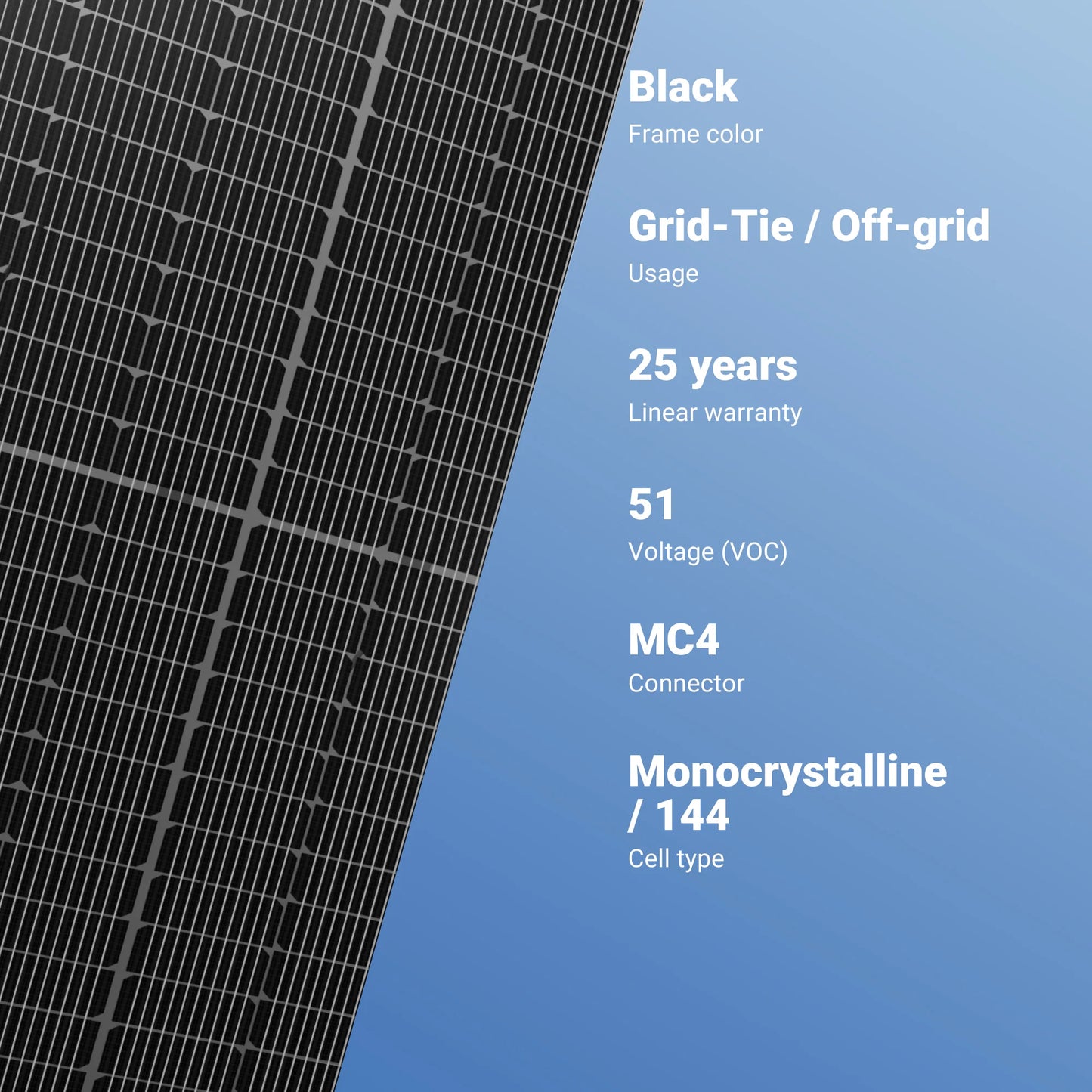 Trina 410W Solar Panel 144 Cell Bifacial TSM-410-NE09RC.05 Clearance