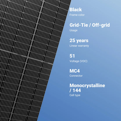 Trina 410W Solar Panel 144 Cell Bifacial TSM-410-NE09RC.05 Clearance