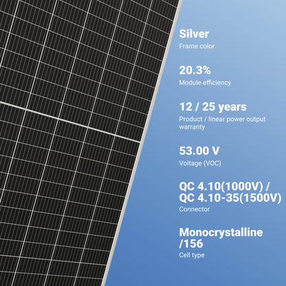 JA Solar 440W Solar Panel 156 Cell JAM78S10-440/MR Clearance