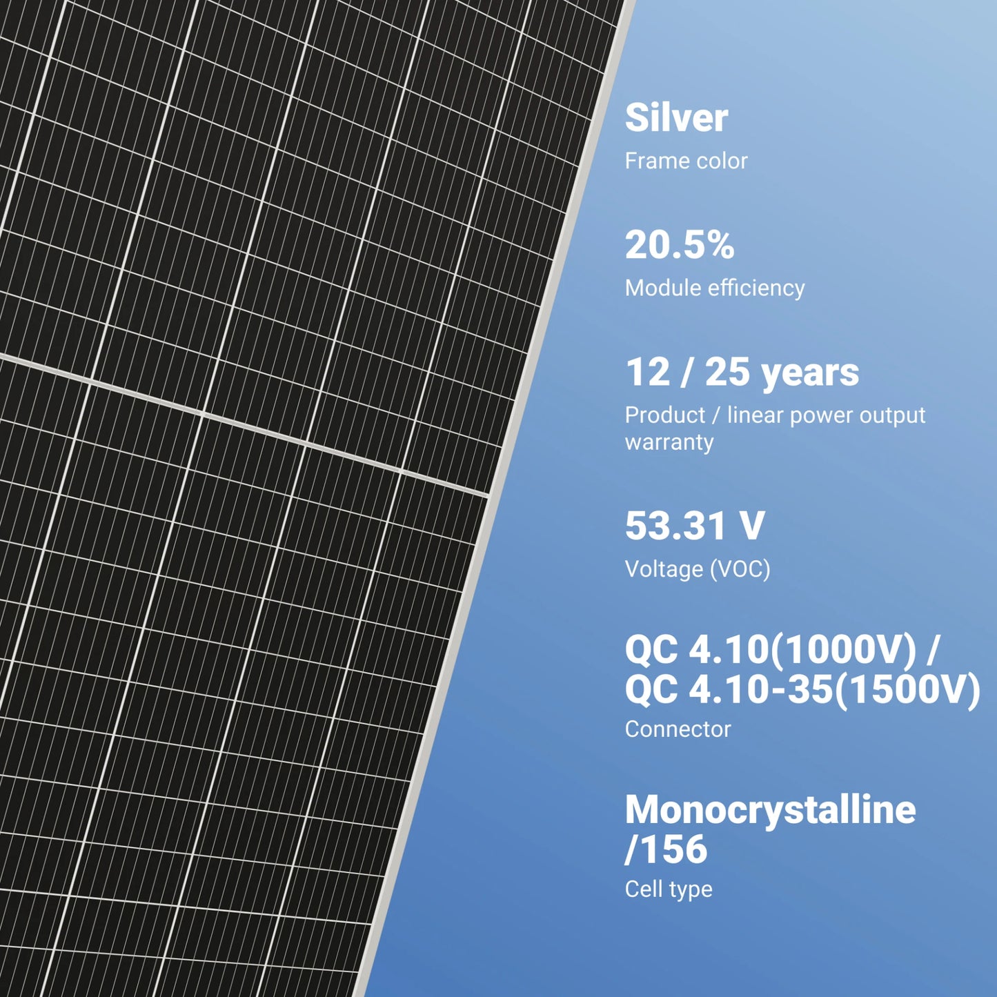 JA Solar 445W Solar Panel 156 Cell JAM78S10-445/MR Clearance